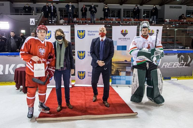 Ice Hockey. Friendly International Match. Poland - Hungary. 17.12.2020