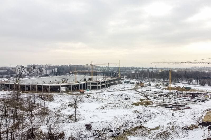 Football. Zaglebie Sosnowiec. Press Conference. 02.02.2021