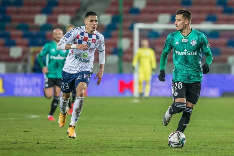 Football. PKO BP Ekstraklasa. Gornik Zabrze - Legia Warsaw. 27.02.2021