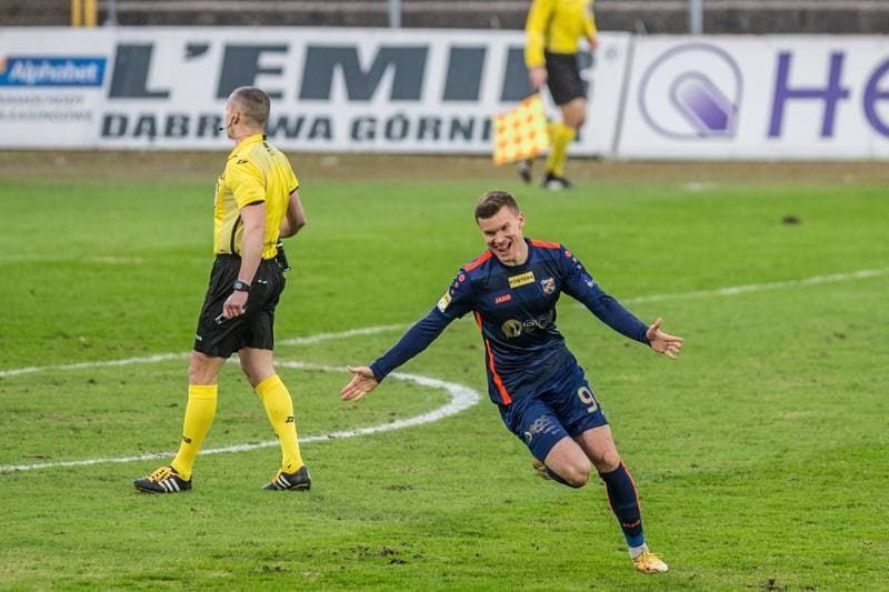 Football. Fortuna I Liga. Zaglebie Sosnowiec - Odra Opole. 13.03.2021