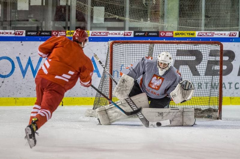 Ice Hockey. Poland national team. Training. 13.04.2021