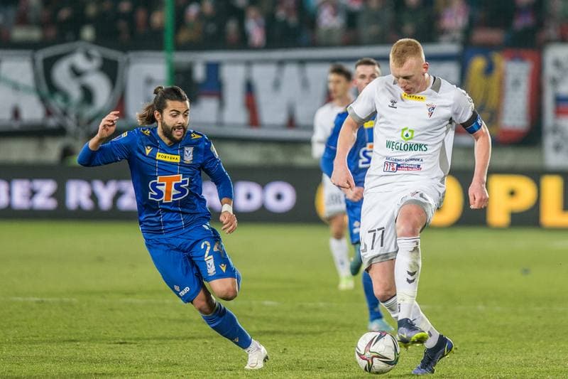 Football. Fortuna Puchar Polski. Gornik Zabrze - Lech Poznan. 02.03.2022