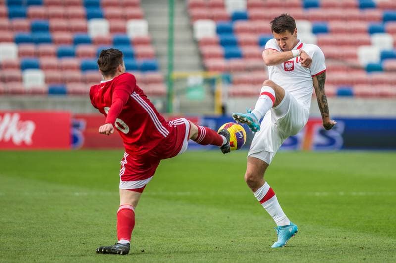 Football. eMME. Poland - Hungary. 29.03.2022