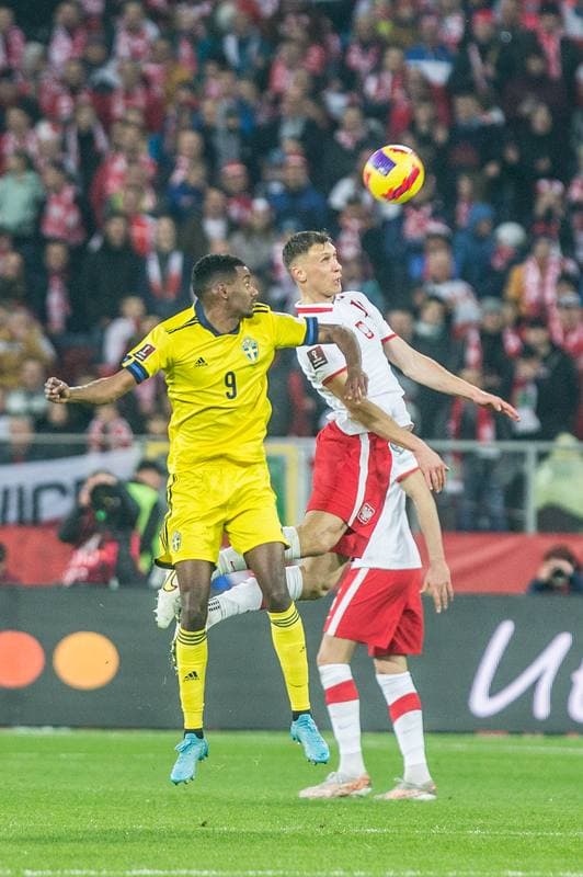 Football. FIFA World Cup Qualifiers. Poland - Sweden. 29.03.2022