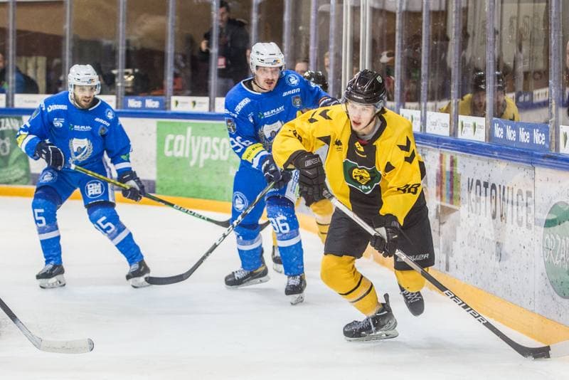 Ice Hockey. Polska Hokej Liga. GKS Katowice - Re-Plast Unia Oswiecim. 04.04.2022