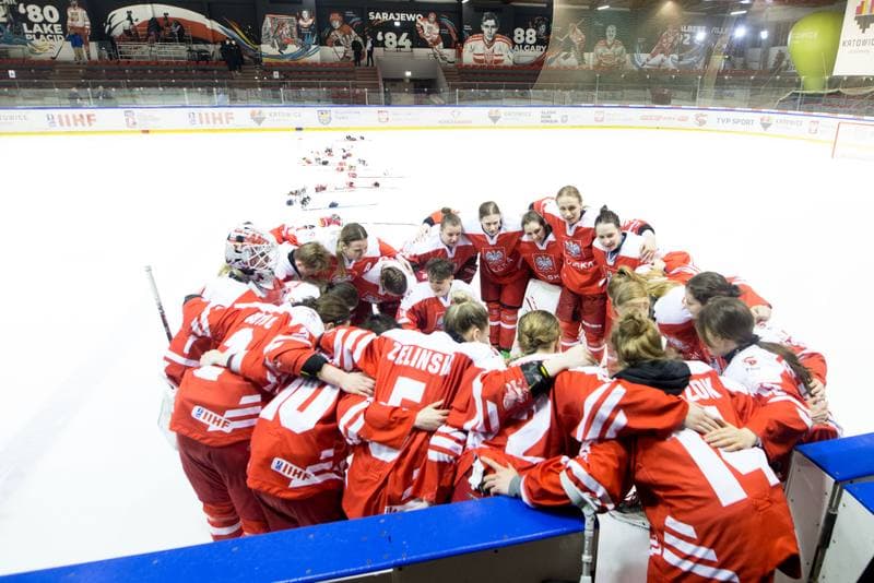 Ice Hockey. Women's World Championship Division 1B. Poland - Italy. 12.04.2022