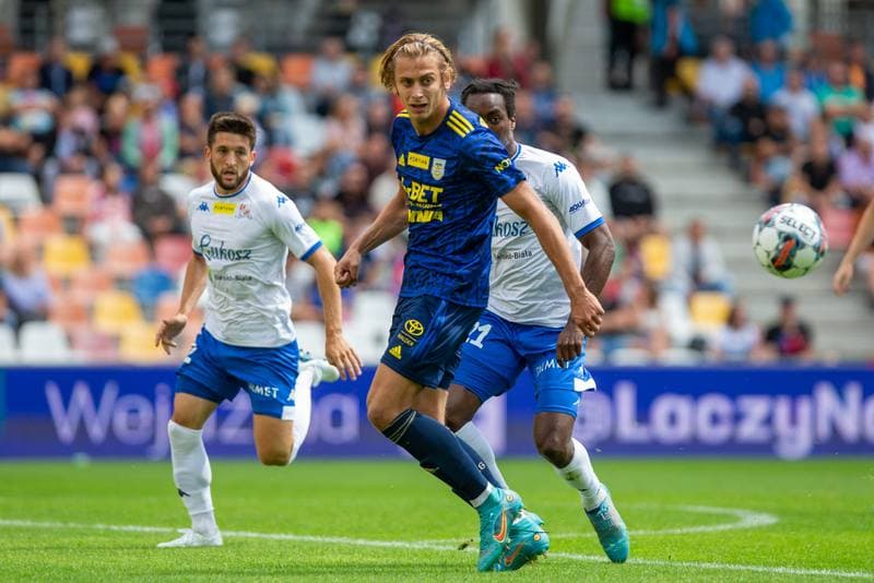 Football. Fortuna I Liga. Podbeskidzie Bielsko-Biala - Arka Gdynia. 17.07.2022
