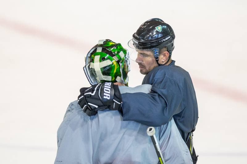 Ice Hockey. GKS Katowice. Training. 01.08.2022