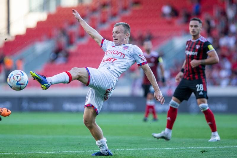 Football. UEFA Conference League. Spartak Trnava - Rakow Czestochowa. 04.08.2022