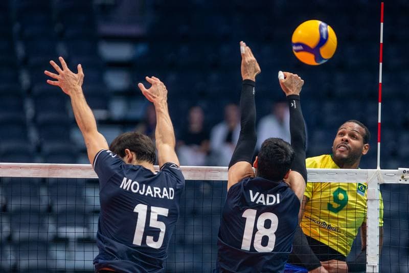 Volleyball. FIVB Men's World Championship. Brazil - Iran. 06.09.2022