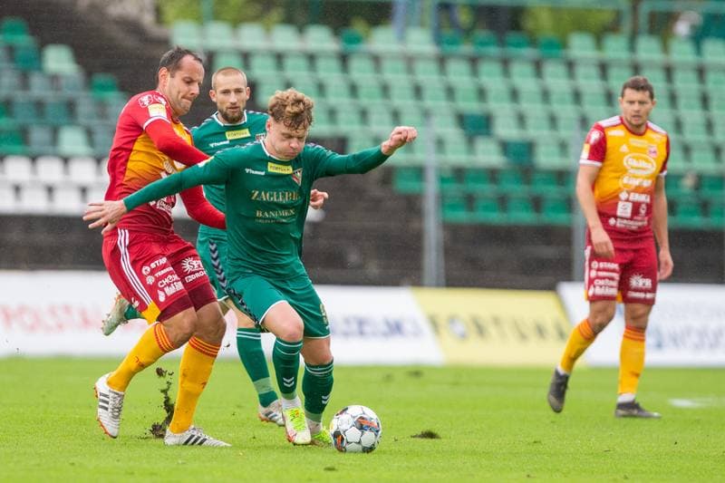 Football. Fortuna I Liga. Zaglebie Sosnowiec - Chojniczanka Chojnice. 18.09.2022