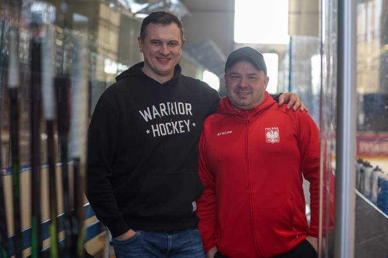 Ice Hockey. Poland national team. Training. 10.04.2023