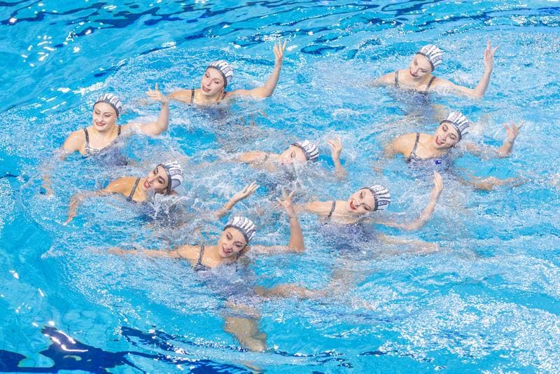 Artistic Swimming. European Games. Team Free Routine Combination. 23.06.2023