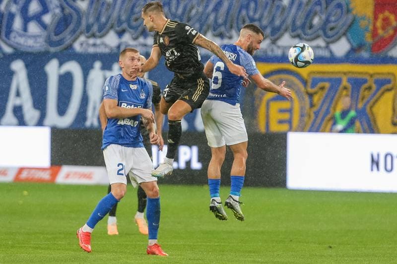 Football. PKO BP Ekstraklasa. Ruch Chorzow - LKS Lodz. 28.07.2023