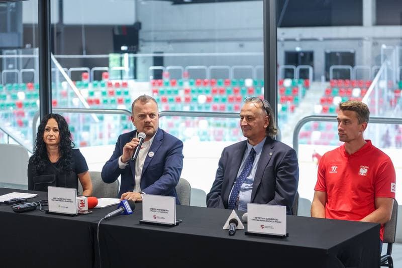 Ice Hockey. Polish Ice Hockey Federation. Press Conference. 03.08.2023