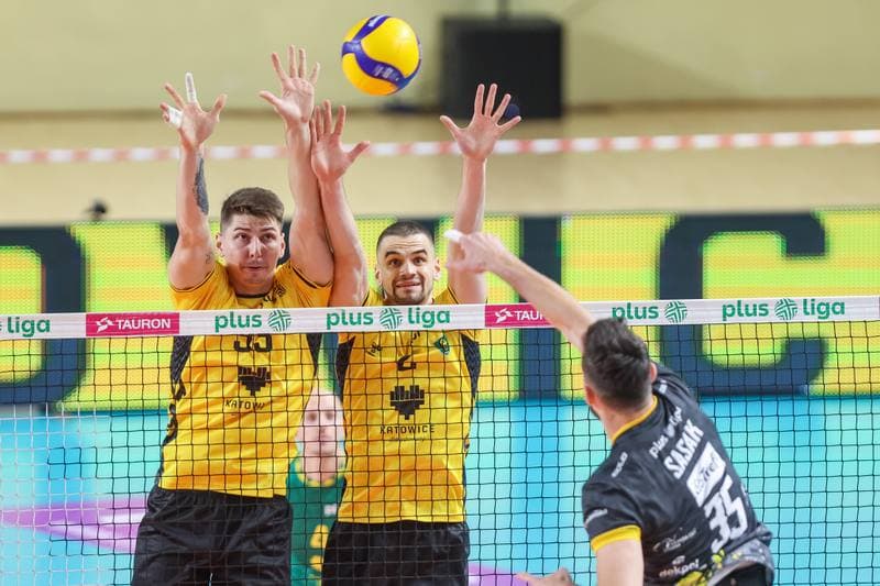 Volleyball. PlusLiga. GKS Katowice - Trefl Gdansk. 22.10.2023