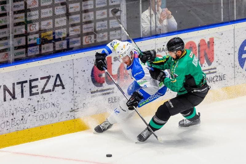 Ice Hockey. Tauron Hokej Liga. Re-Plast Unia Oswiecim - JKH GKS Jastrzebie. 29.10.2023