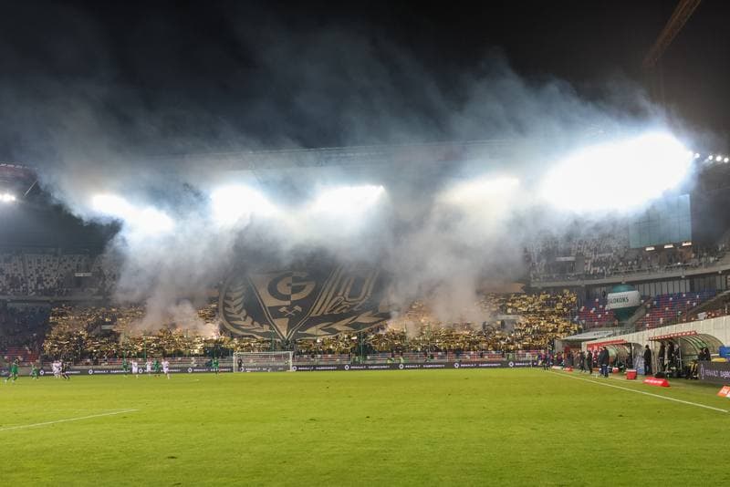 Football. PKO BP Ekstraklasa. Gornik Zabrze - Warta Poznan. 15.12.2023