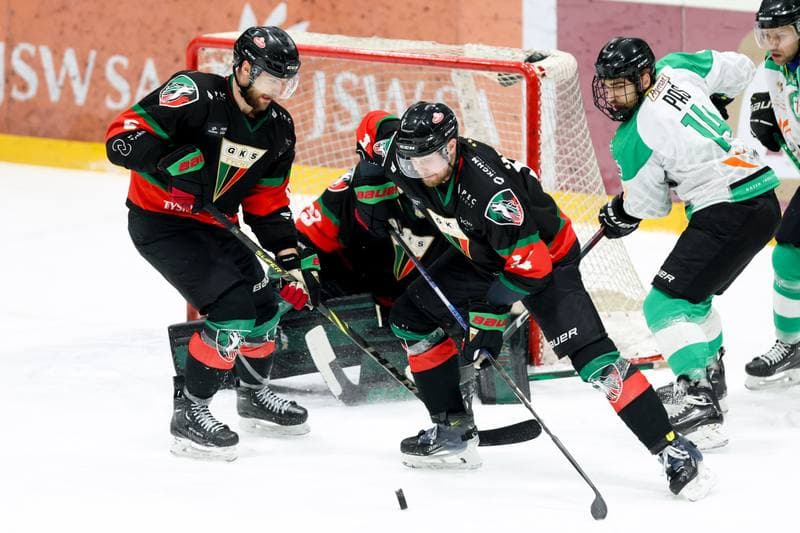 Ice Hockey. Tauron Hokej Liga. JKH GKS Jastrzebie - GKS Tychy. 14.01.2024