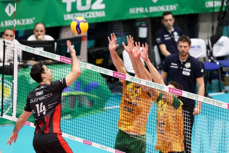 Volleyball. PlusLiga. Aluron CMC Warta Zawiercie - Asseco Resovia Rzeszow. 25.01.2024