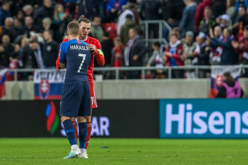 Football. Euro 2020 Qualifiers. Slovakia - Wales. 10.10.2019