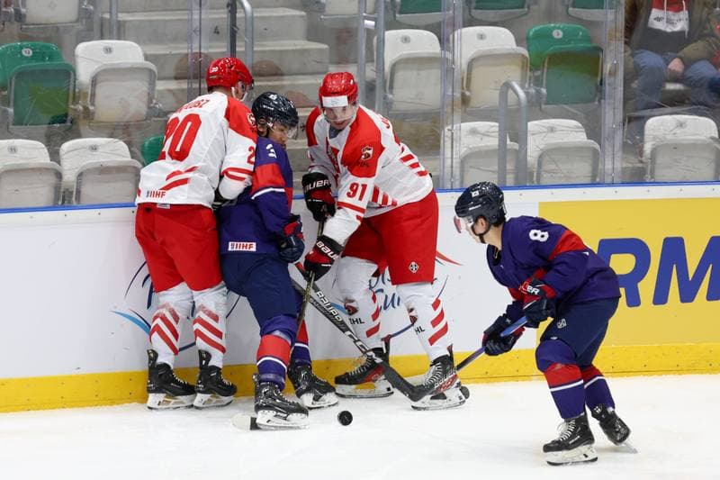 Ice Hockey. Friendly Match. Poland - South Korea. 05.02.2024