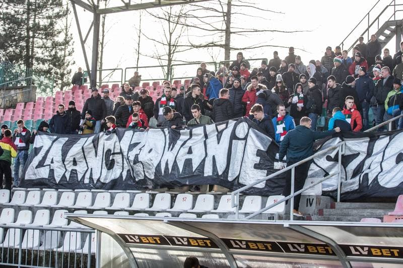 Football. Sparing. Zaglebie Sosnowiec - Ruch Chorzow. 22.02.2020