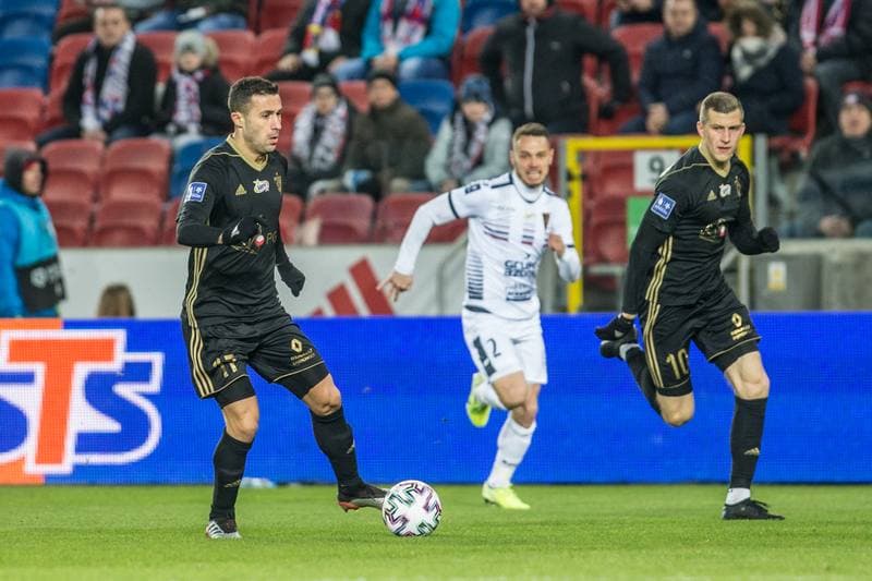 Football. PKO BP Ekstraklasa. Gornik Zabrze - Pogon Szczecin. 29.02.2020