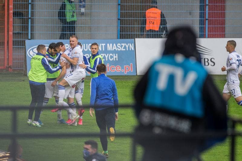 Football. PKO BP Ekstraklasa. Piast Gliwice - Lech Poznan. 20.06.2020