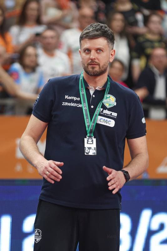 Volleyball. PlusLiga. Jastrzebski Wegiel - Aluron CMC Warta Zawiercie. 28.04.2024