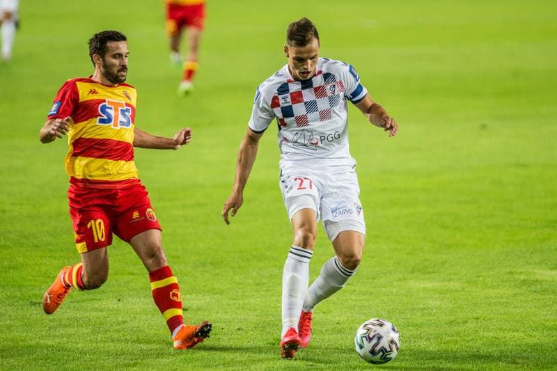 Football. Fortuna Puchar Polski. Gornik Zabrze - Jagiellonia Bialystok. 13.08.2020