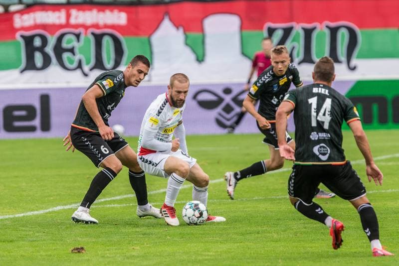 Football. Fortuna I Liga. Zaglebie Sosnowiec - GKS Tychy. 06.09.2020