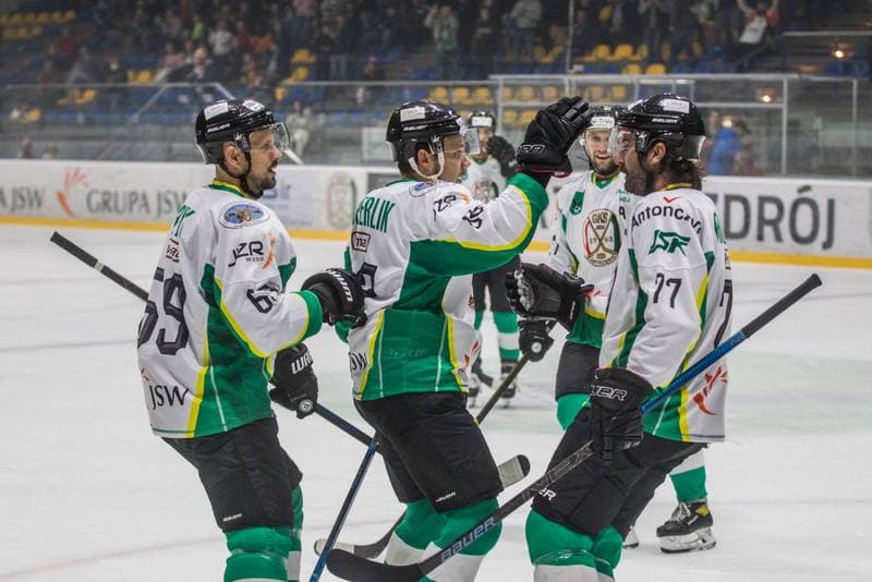 Ice Hockey. Polska Hokej Liga. JKH GKS Jastrzebie - Zaglebie Sosnowiec. 11.09.2020