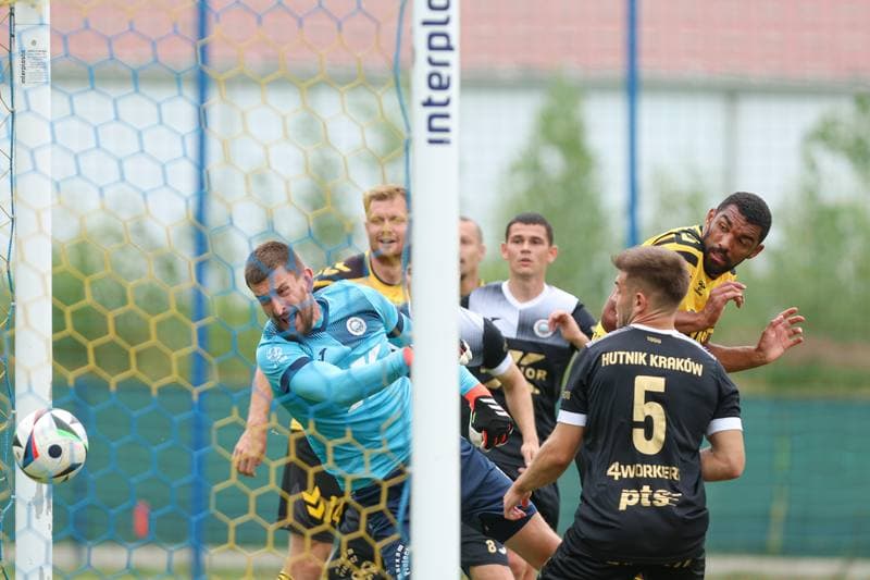 Football. Sparing. GKS Katowice - Hutnik Krakow. 30.06.2024