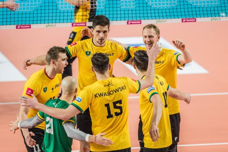 Volleyball. PlusLiga. GKS Katowice - PGE Skra Belchatow. 03.01.2021
