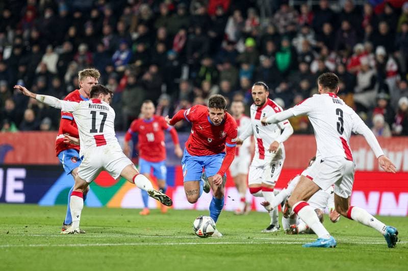 Football. UEFA Nations League. Czech Republic - Georgia. 19.11.2024