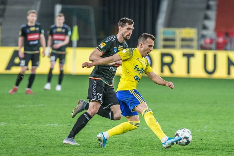 Football. Fortuna I Liga. GKS Tychy - Arka Gdynia. 01.04.2021