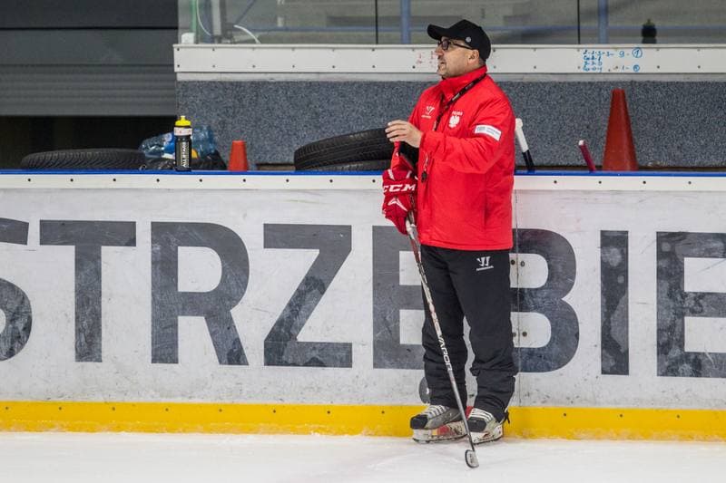 Ice Hockey. Poland national team. Training. 11.05.2021