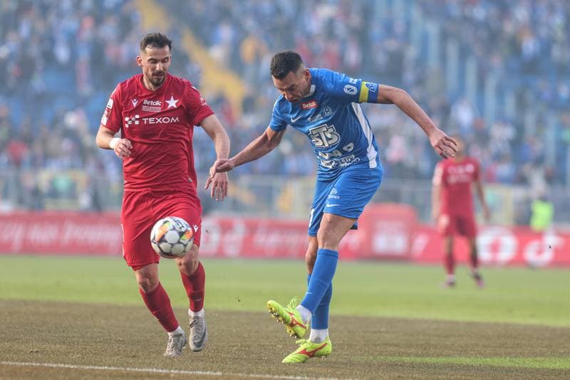 Football. Betclic I liga. Ruch Chorzow - Wisla Krakow. 22.02.2025