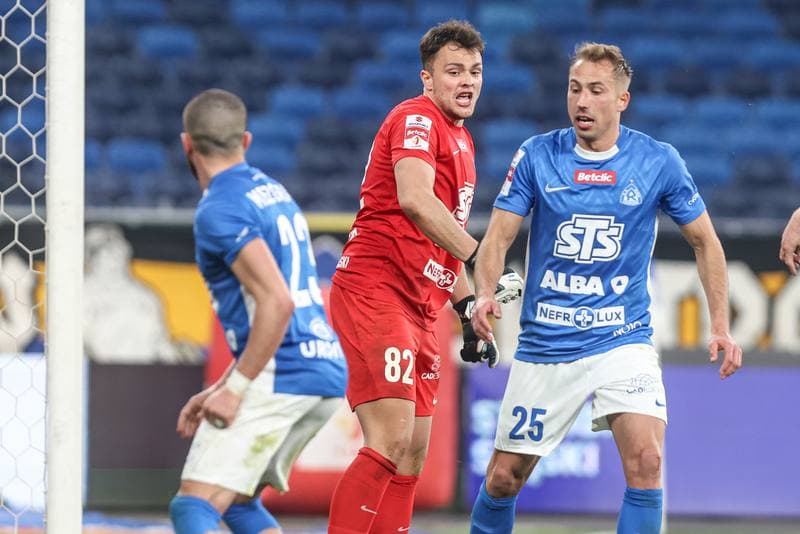 Football. Betclic I liga. Ruch Chorzow - Arka Gdynia. 08.03.2025