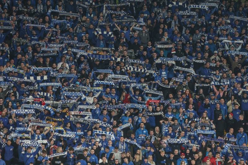 Football. Betclic I liga. Ruch Chorzow - Arka Gdynia. 08.03.2025