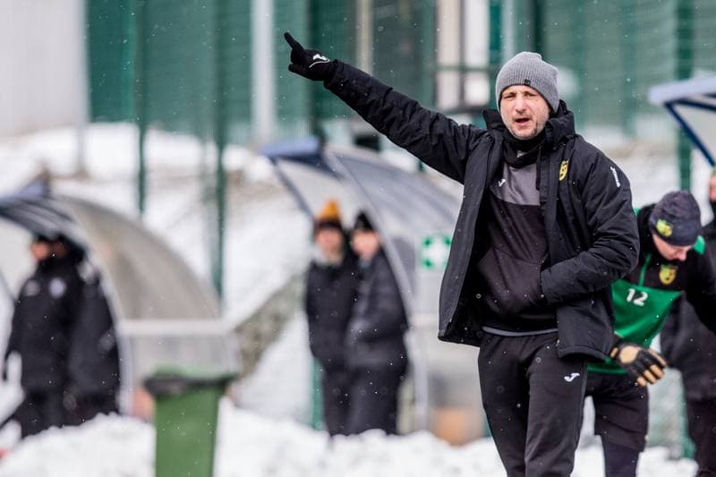 Football. Sparing. GKS Katowice - GKS Jastrzebie. 22.01.2022