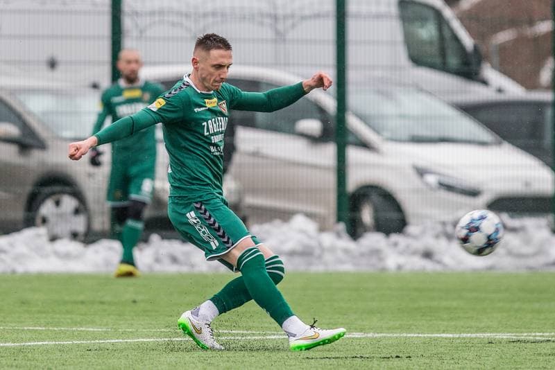 Football. Sparing. Zaglebie Sosnowiec - Sandecja Nowy Sacz. 28.01.2022