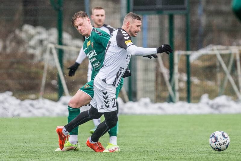 Football. Sparing. Zaglebie Sosnowiec - Sandecja Nowy Sacz. 28.01.2022