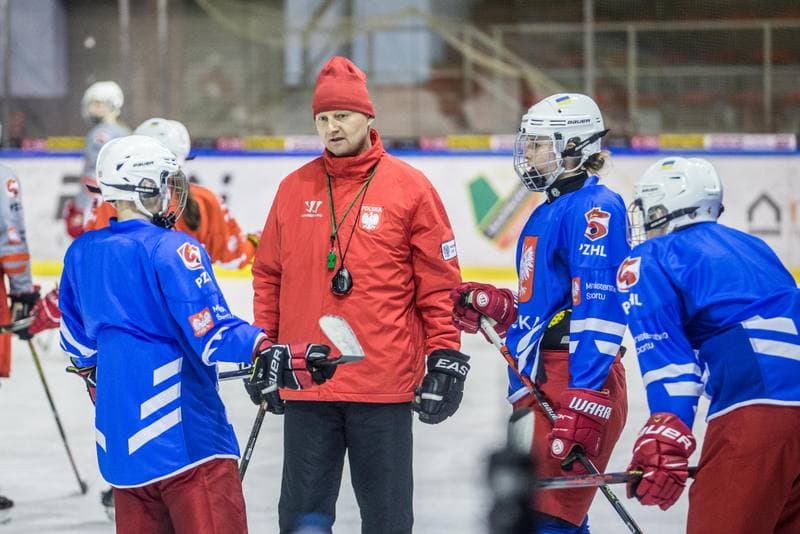 Ice Hockey. Poland national team. Training. 31.03.2022