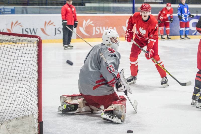 Ice Hockey. Poland national team. Training. 06.04.2022