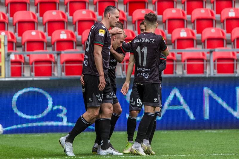 Football. Fortuna I Liga. GKS Tychy - Puszcza Niepolomice. 06.05.2022