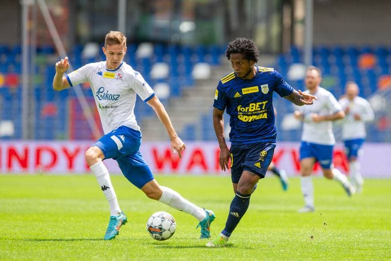 Football. Fortuna I Liga. Podbeskidzie Bielsko-Biala - Arka Gdynia. 17.07.2022