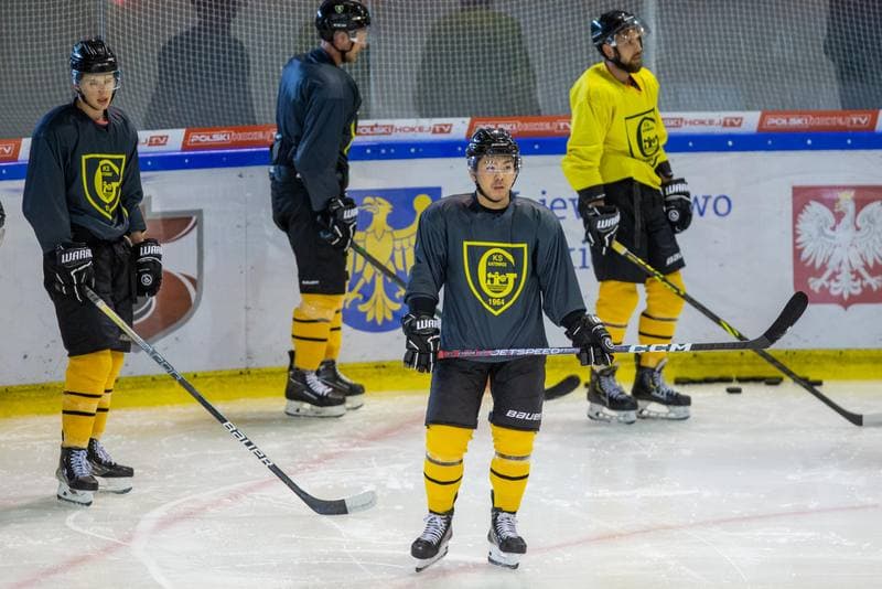 Ice Hockey. GKS Katowice. Training. 01.08.2022