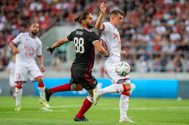 Football. UEFA Conference League. Spartak Trnava - Rakow Czestochowa. 04.08.2022